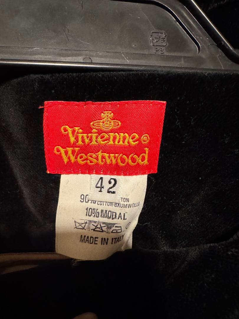 viviennewestwood ラップスカート　ベロア