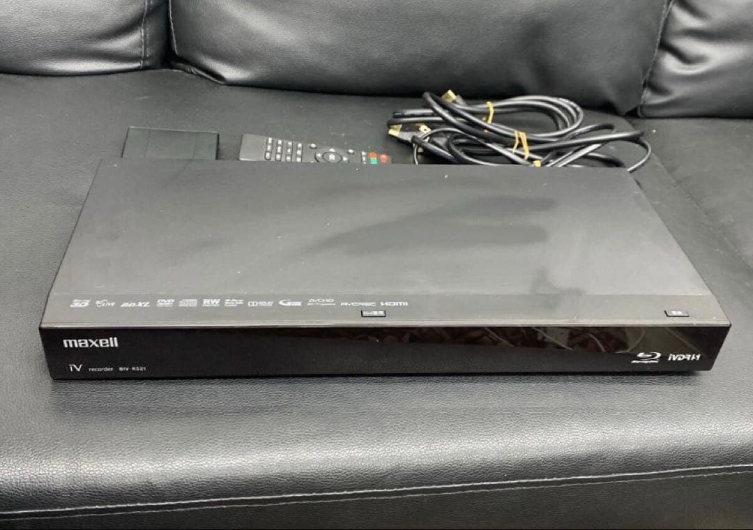 maxell ブルーレイディスクレコーダー BIV-R521 リモコン付属品付き