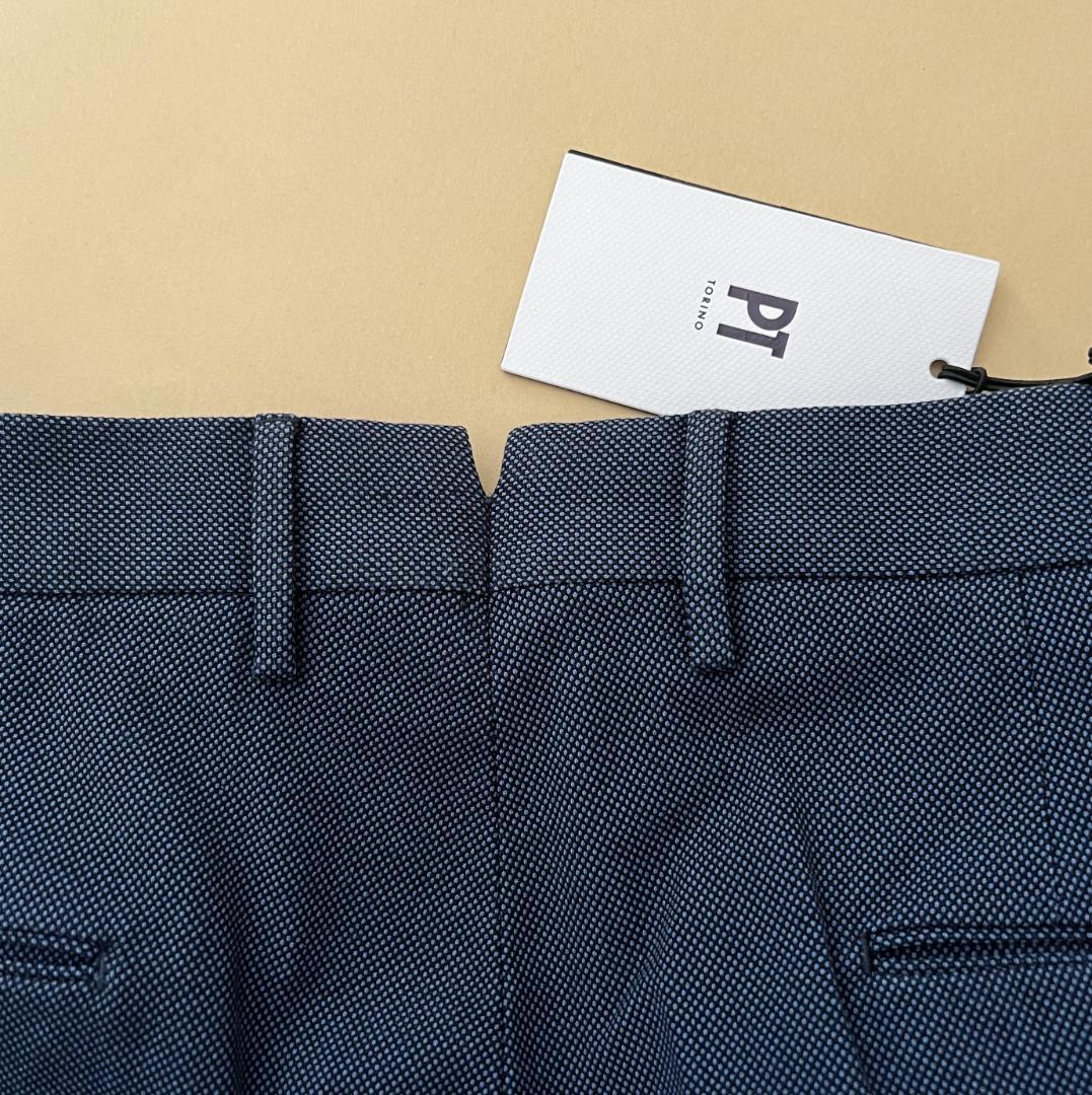 新品PT TORINO 48 上質シルエットスラックス　定価4～５万円