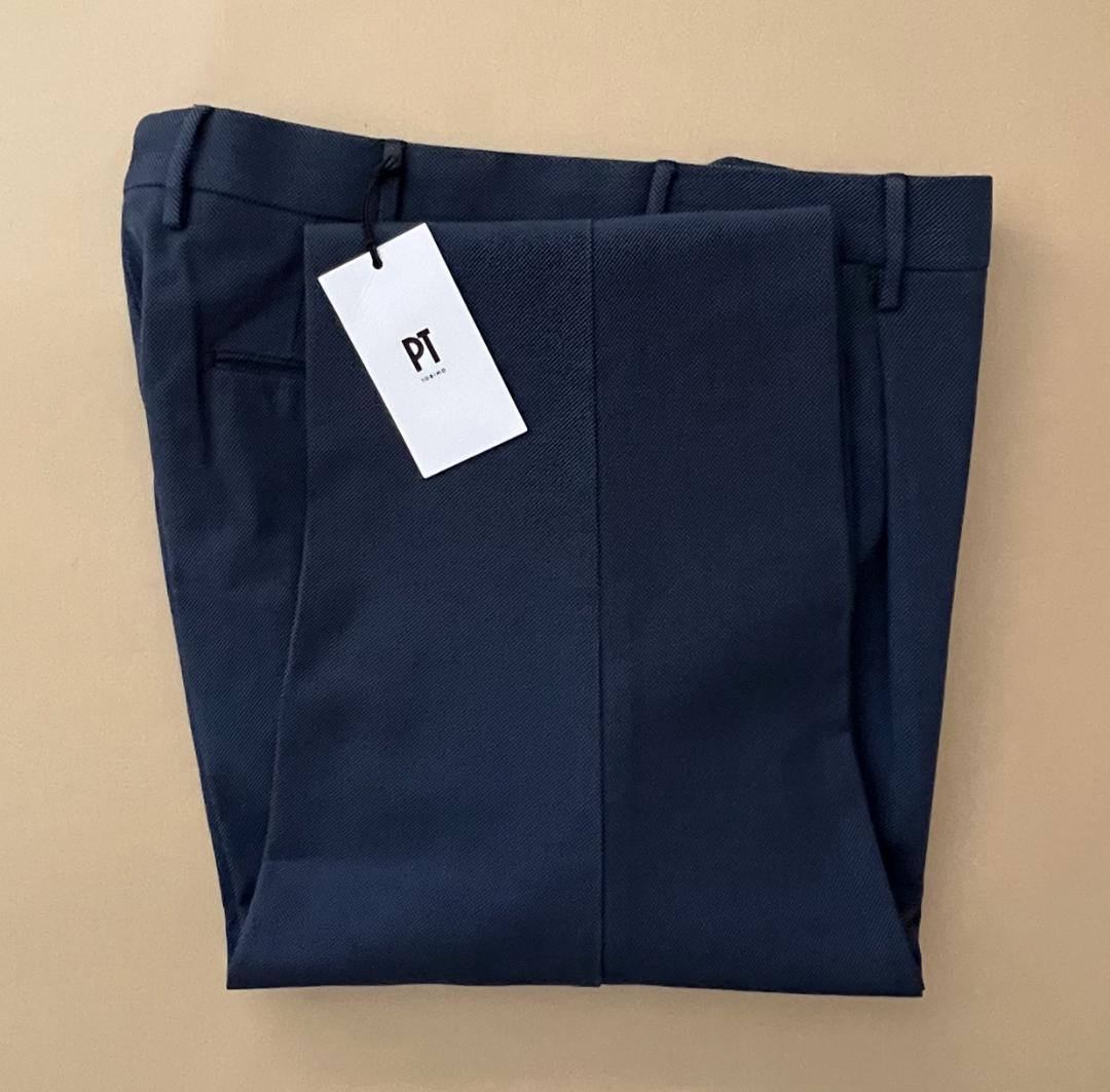 新品PT TORINO 48 上質シルエットスラックス　定価4～５万円