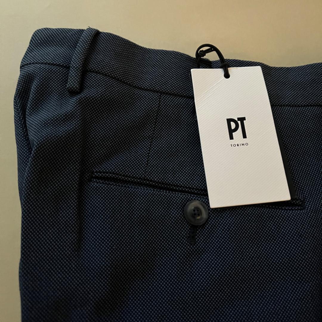 新品PT TORINO 48 上質シルエットスラックス　定価4～５万円