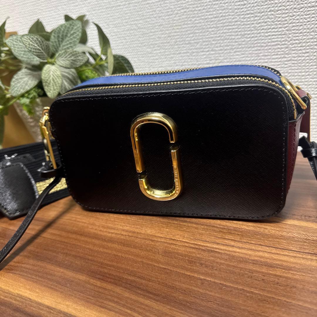 Marc Jacobs マークジェイコブスクラシック カメラバッグ星柄ストラップ