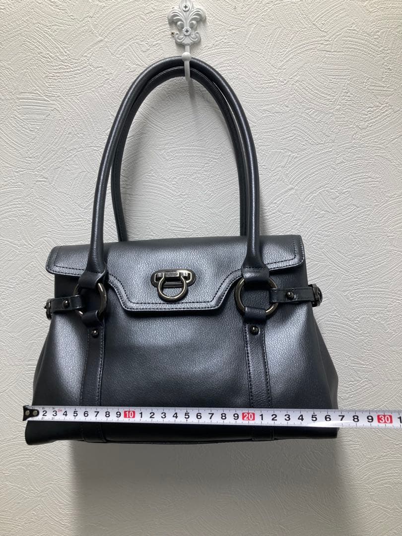 濱野皮革工藝　レザー ハンドバッグ