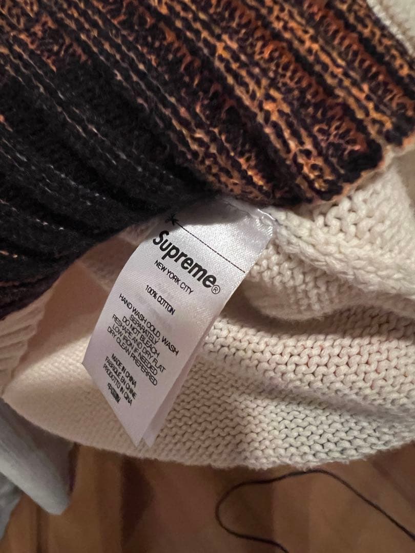 トップス Supreme Nate Lowman Sweater xl