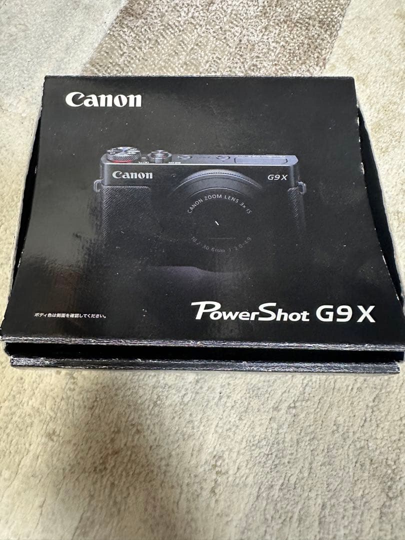 Canon PowerShot G9 X 本体　動作確認済み
