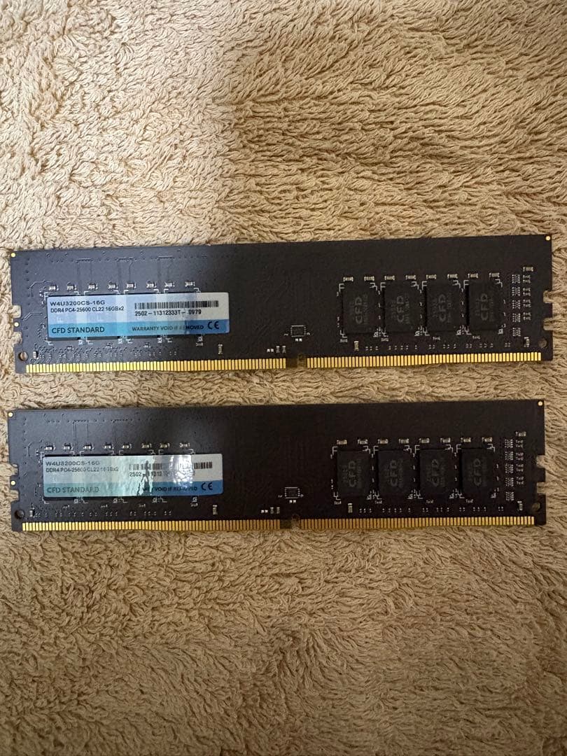 I*s様 CFD DDR4 3200MHz 32GB(16GB×2) デスクトッ