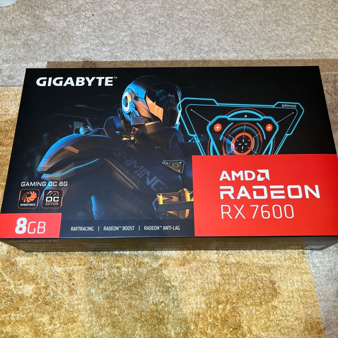 【動作確認済/良好】 GIGABYTE AMD Radeon RX 7600