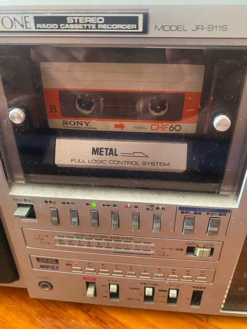 昭和物、希少品JR-9116 ラジカセ