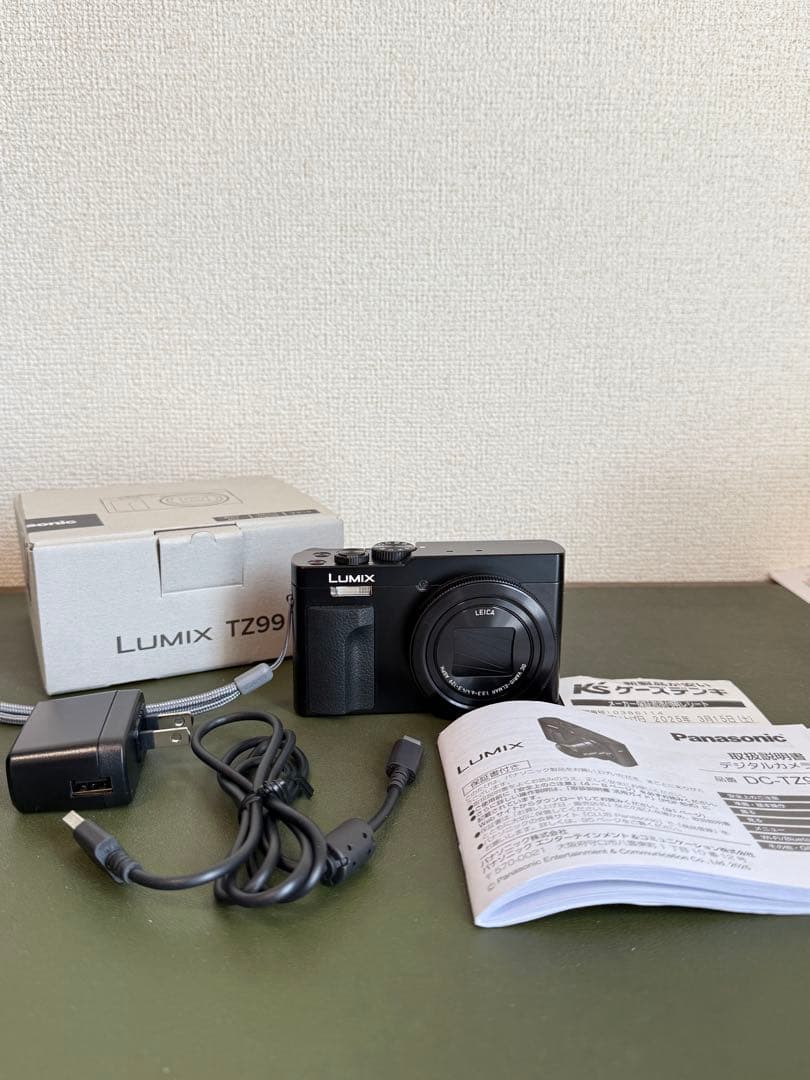 Panasonic LUMIX TZ99｜SD256GB付｜付属品完備