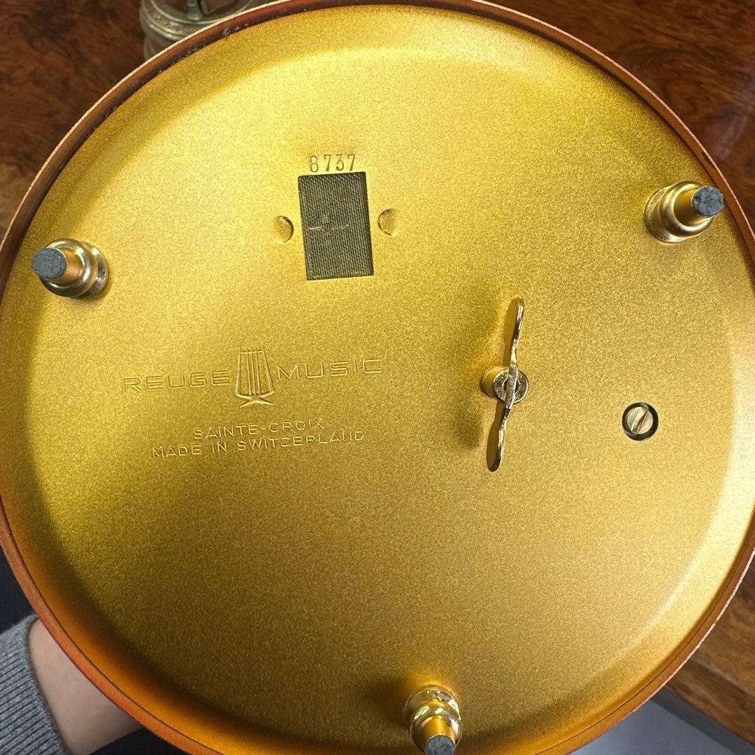 リュージュ（REUGE） 葉巻入れシンギングバード オルゴール