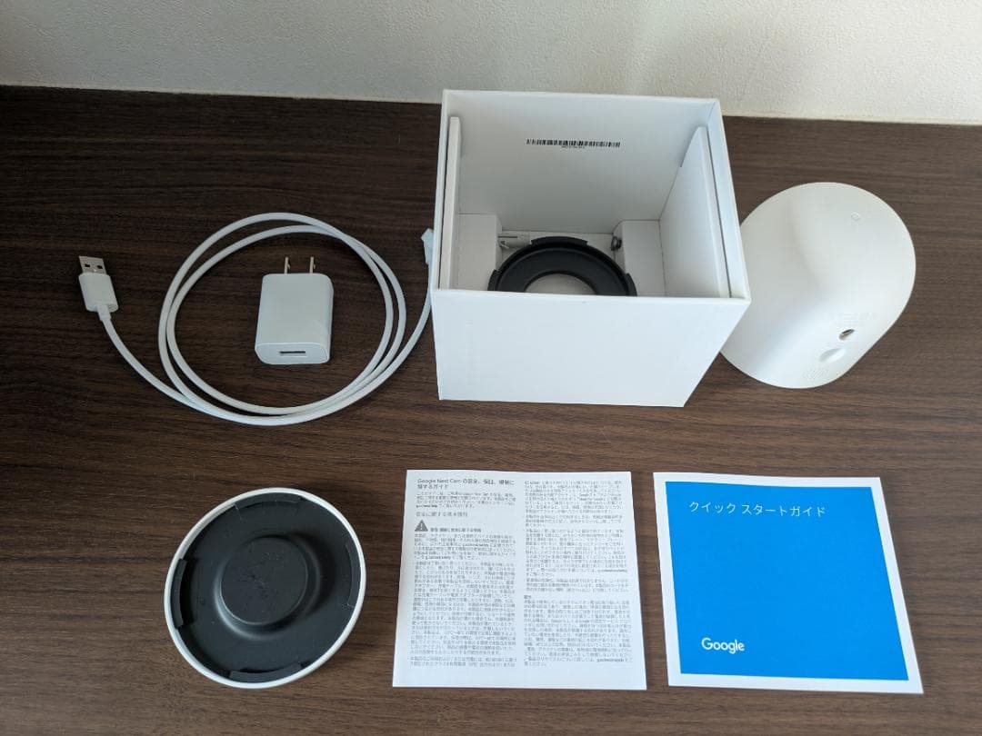 Google Nest Cam 防犯カメラ／中古ですが、状態は良いです