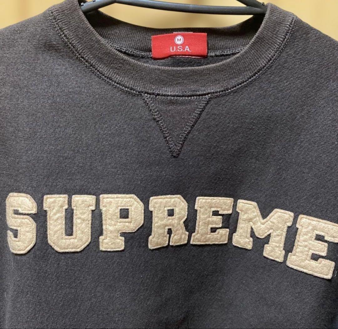 [希少•美品]Supreme スウェット USA製 90 リバースウィーブ