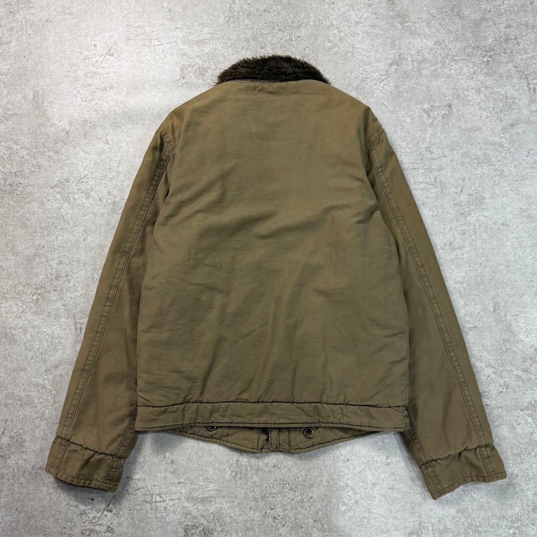 美品■アバクロ【M】ミリタリージャケット N-1デッキ アメカジ ブルゾン 人気