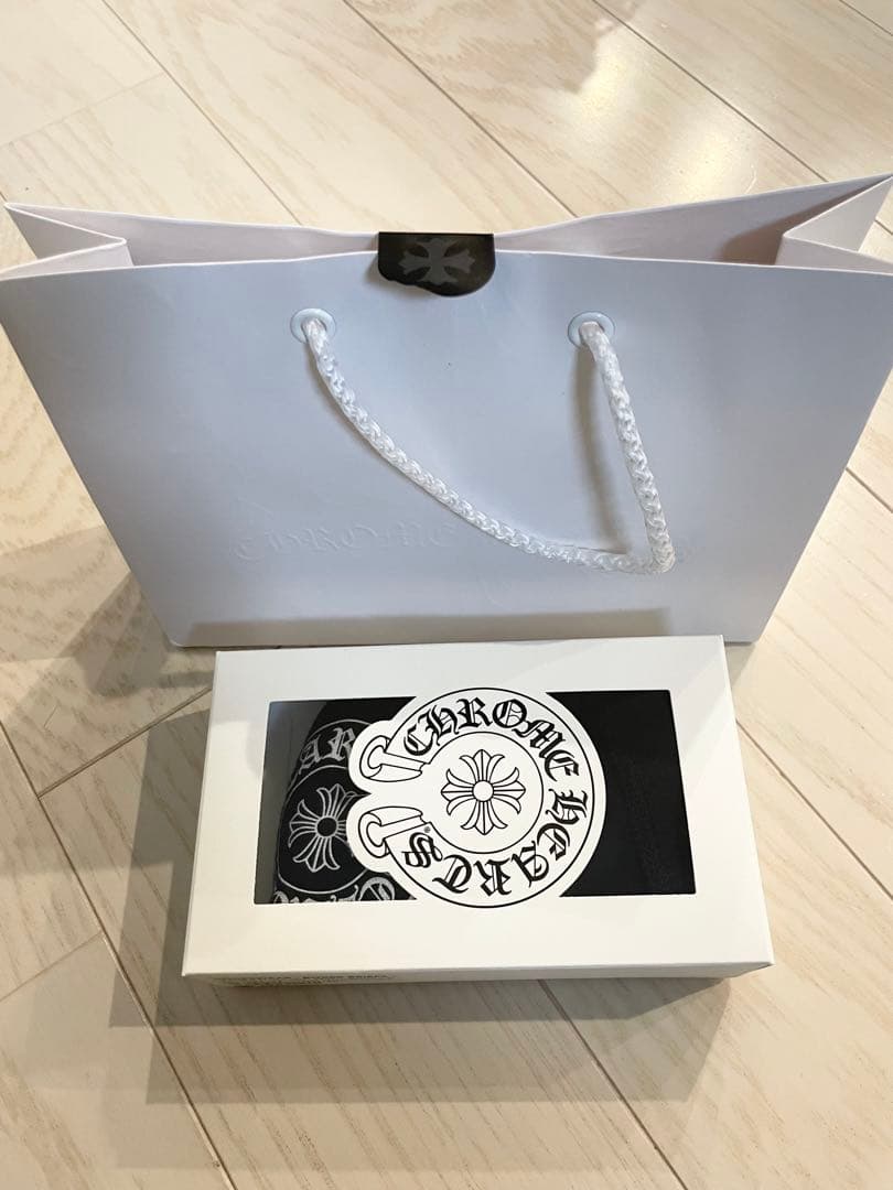 800　Chrome Hearts ショート ボクサーブリーフ 黒×白 M