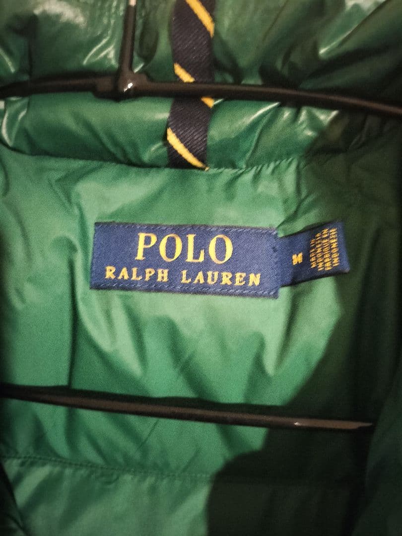 Polo Ralph Lauren グリーンダウンベスト サイズM