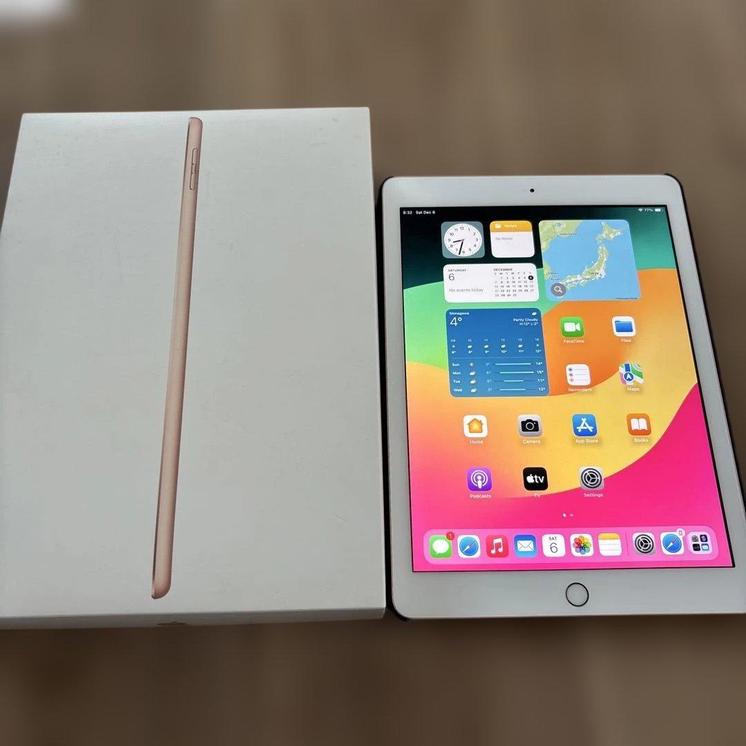 美品　iPad （第6世代）32GB Wi-Fiモデル　ゴールド　付属品未使用品