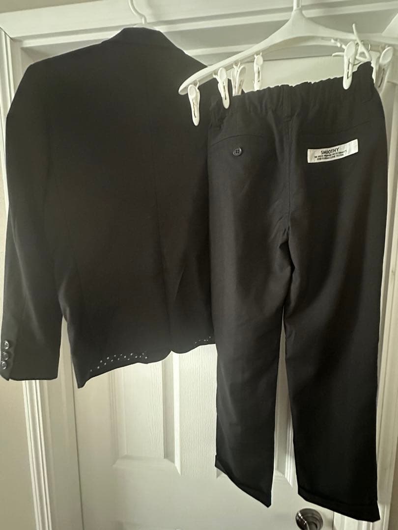 最終値下！SMOOTHY スムージースーツセットアップ 160ブラック