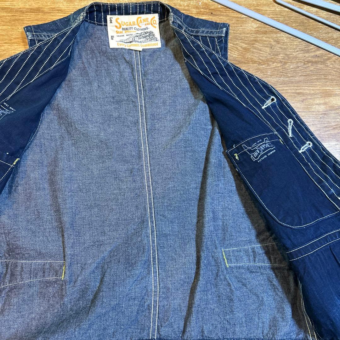 SUGAR CANE ウォバッシュベスト 36