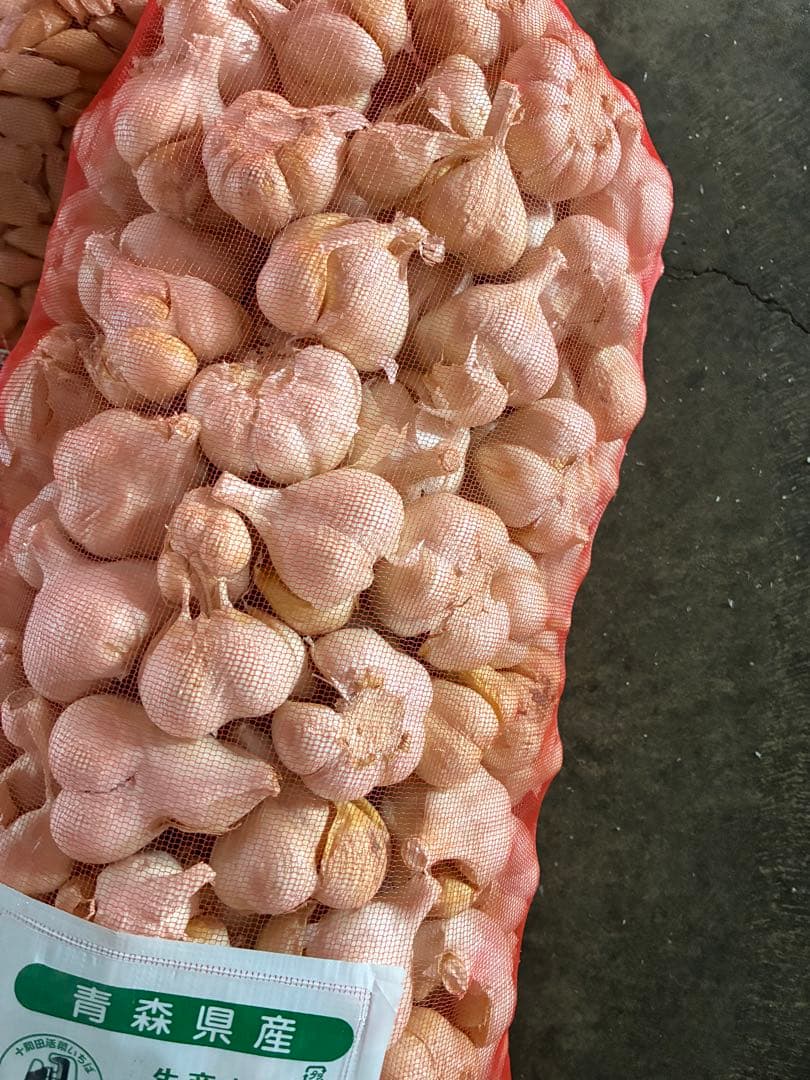 新物　青森県にんにく10Kg 大、特大