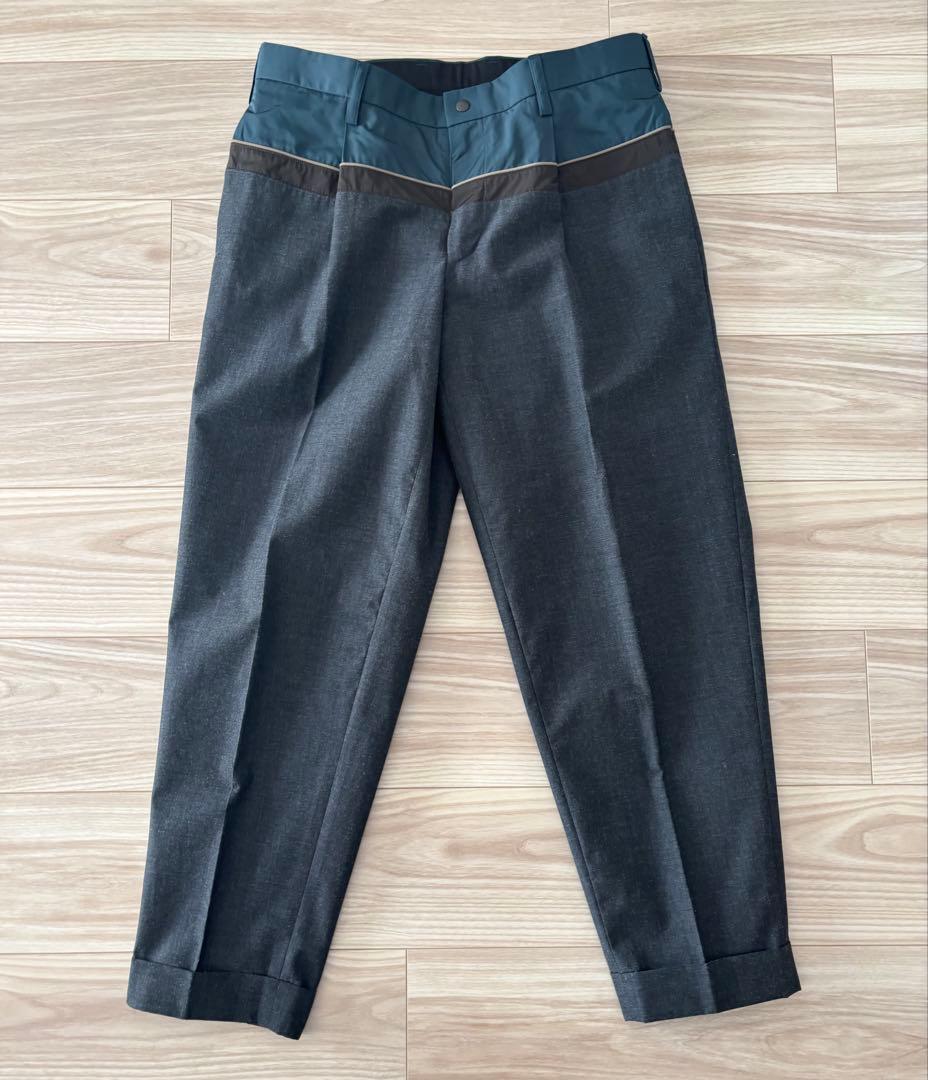『新品未使用』kolorテーパードパンツ　19SCM-P14108 size2