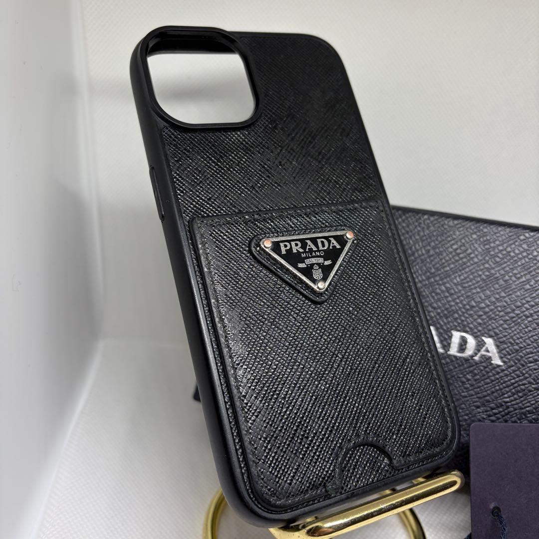 希少✨ PRADA レザー iPhone14 ケース