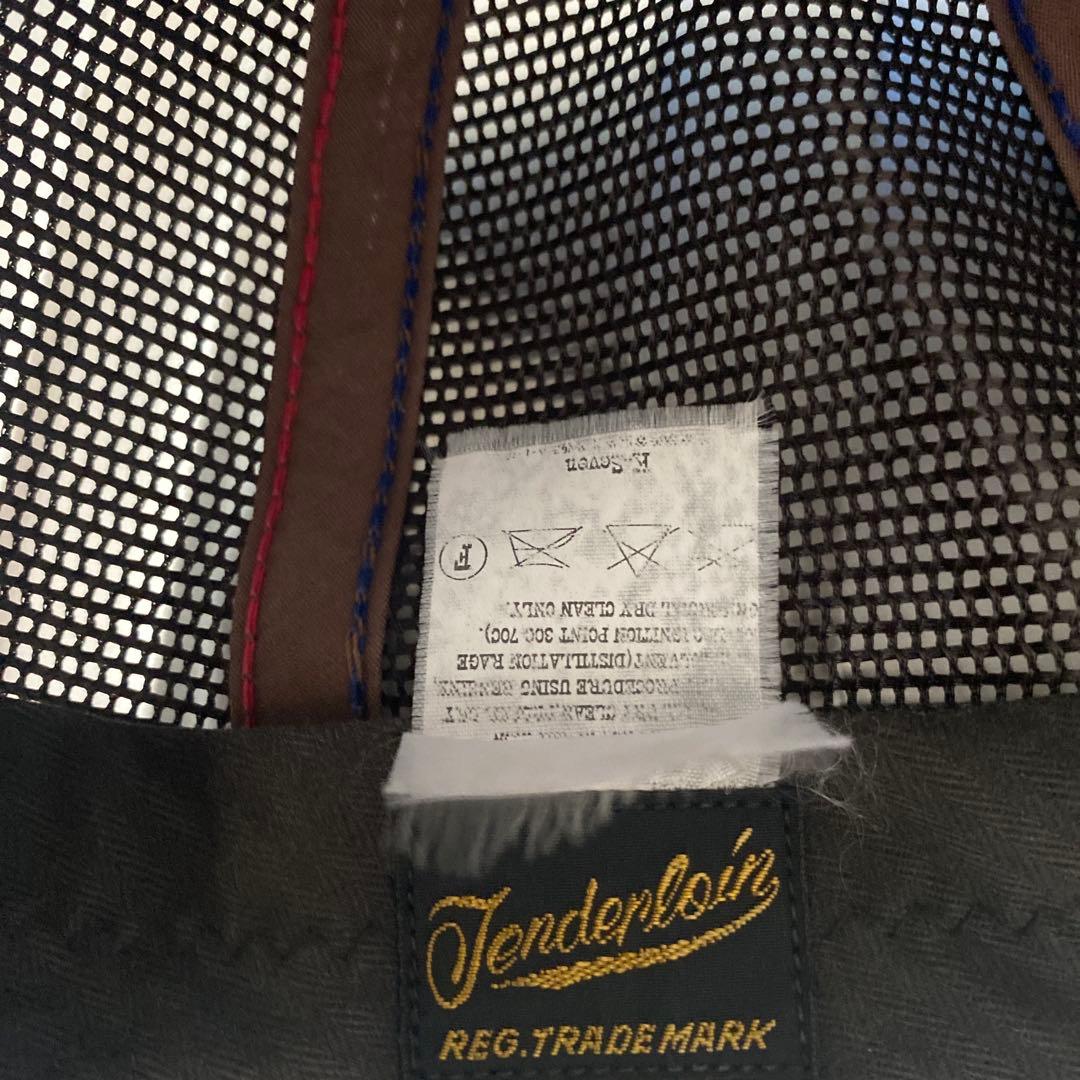 tenderloin ORIGINAL メッシュバックキャップ ブラウン