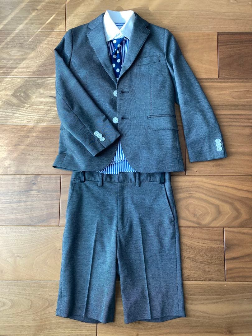 ミキハウス　スーツ　フォーマル　こども　男の子　120