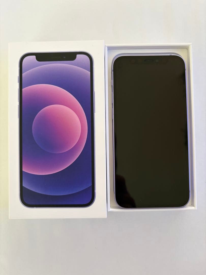 ア*ル様 Apple iPhone 12 mini パープル 本体　256GB