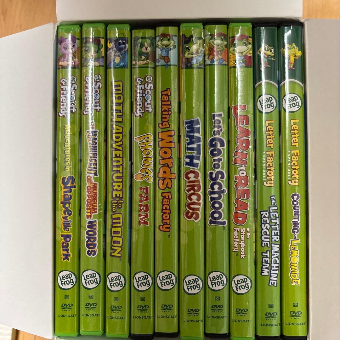 キッズ・ファミリー LeapFrog 10-DVD Mega Pack