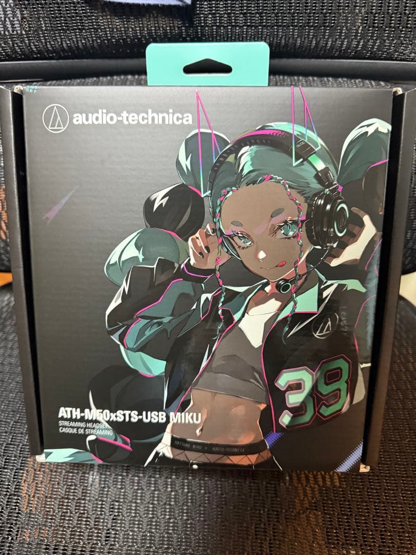 送料込　ストリーミングヘッドセットATH-M50xSTS-USB MIKU