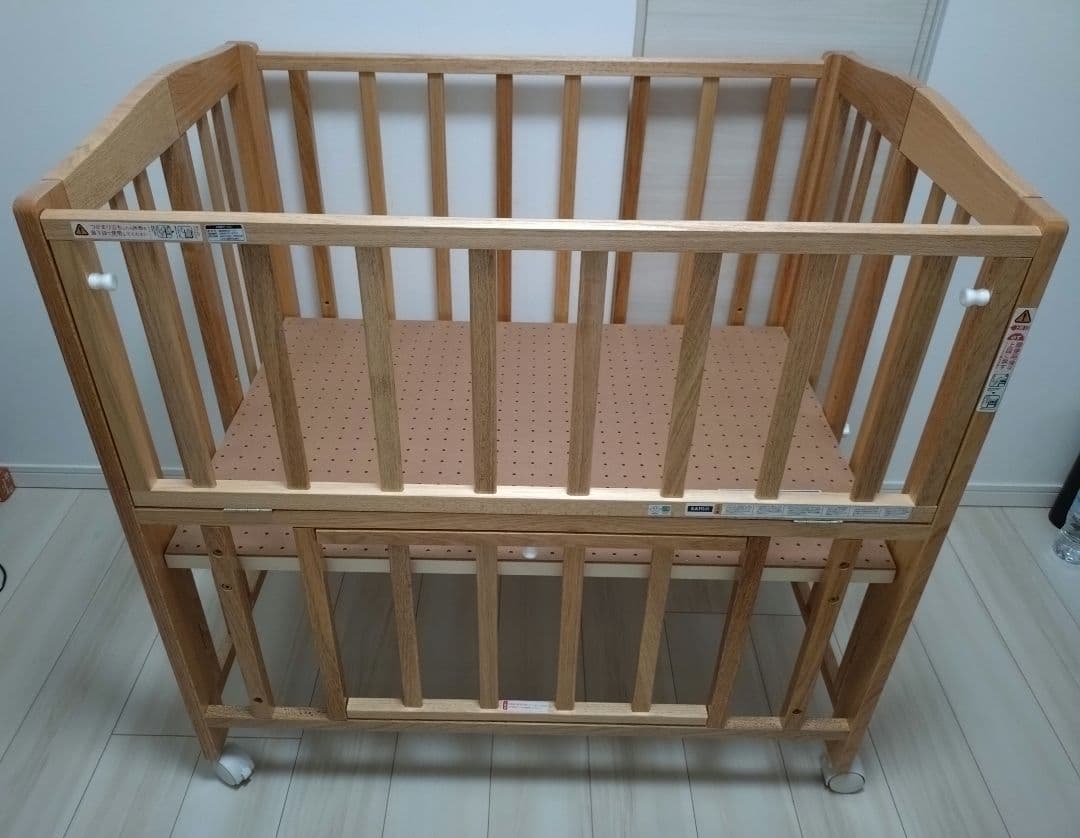 ★送料込み★【KATOJI】ミニベビーベッド 60×90 折りたたみ