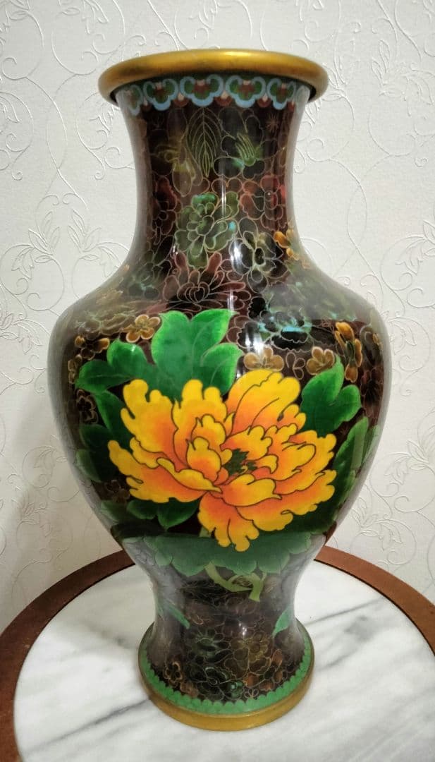 G*n様 中国七宝焼　花瓶　大きめ