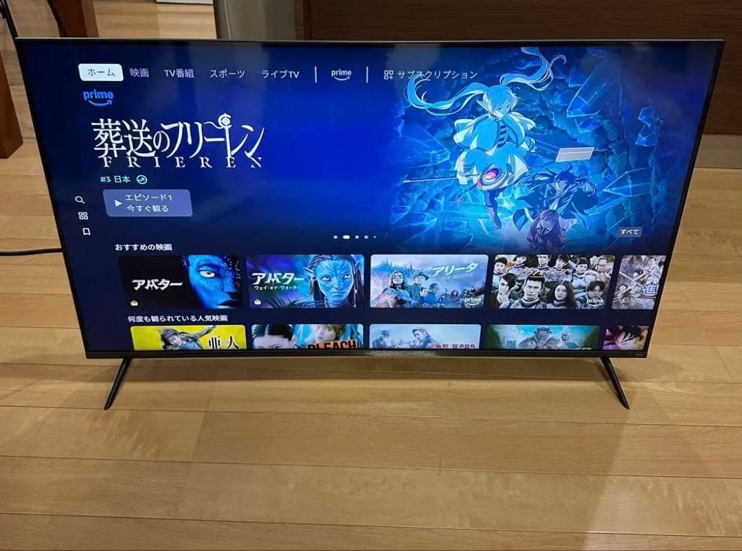 ① JVC 43V型 4K 液晶テレビ JL-43YS10 25年製