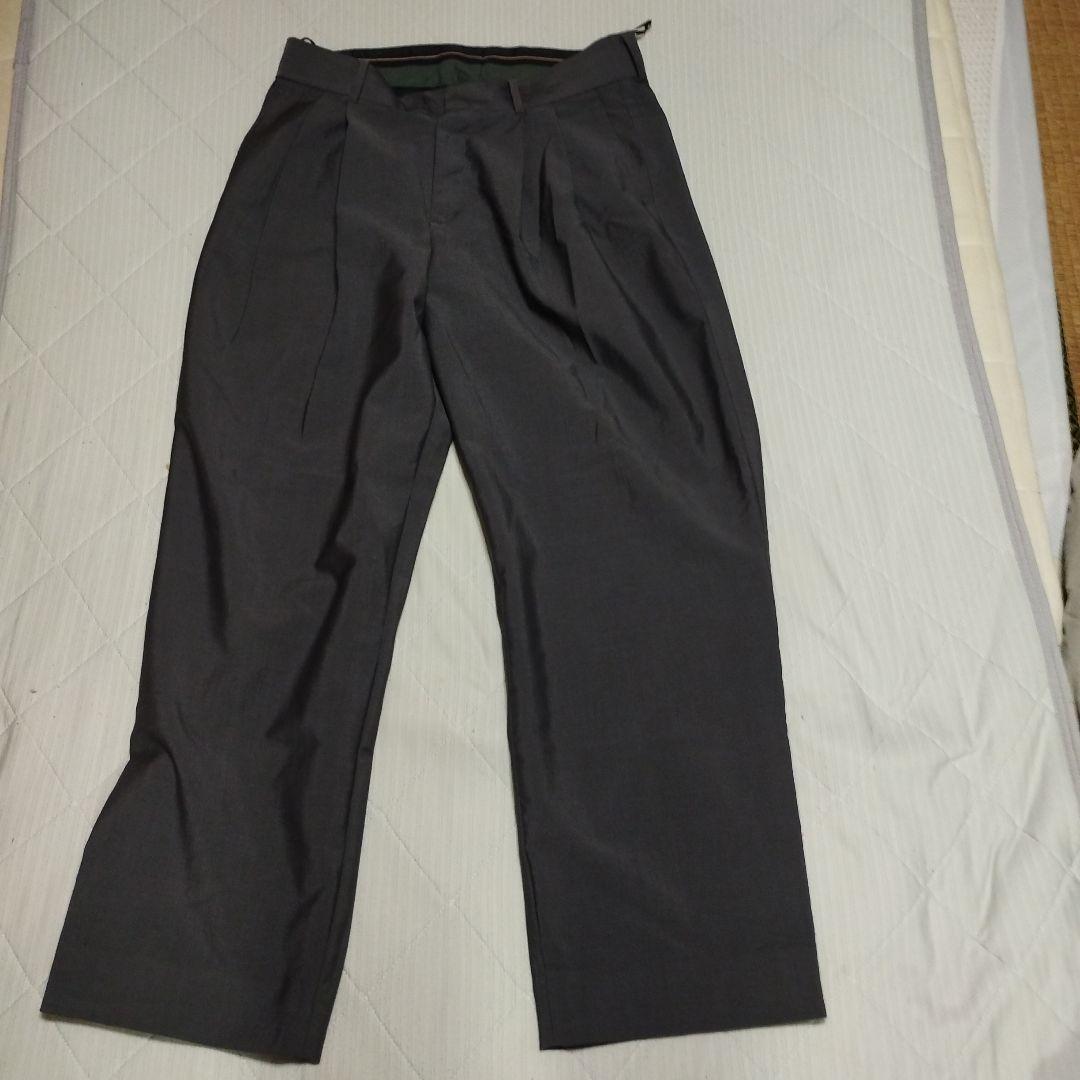 トゥモローランド　スラックス　カノニコ　トロピカルウール　春夏　ツータック