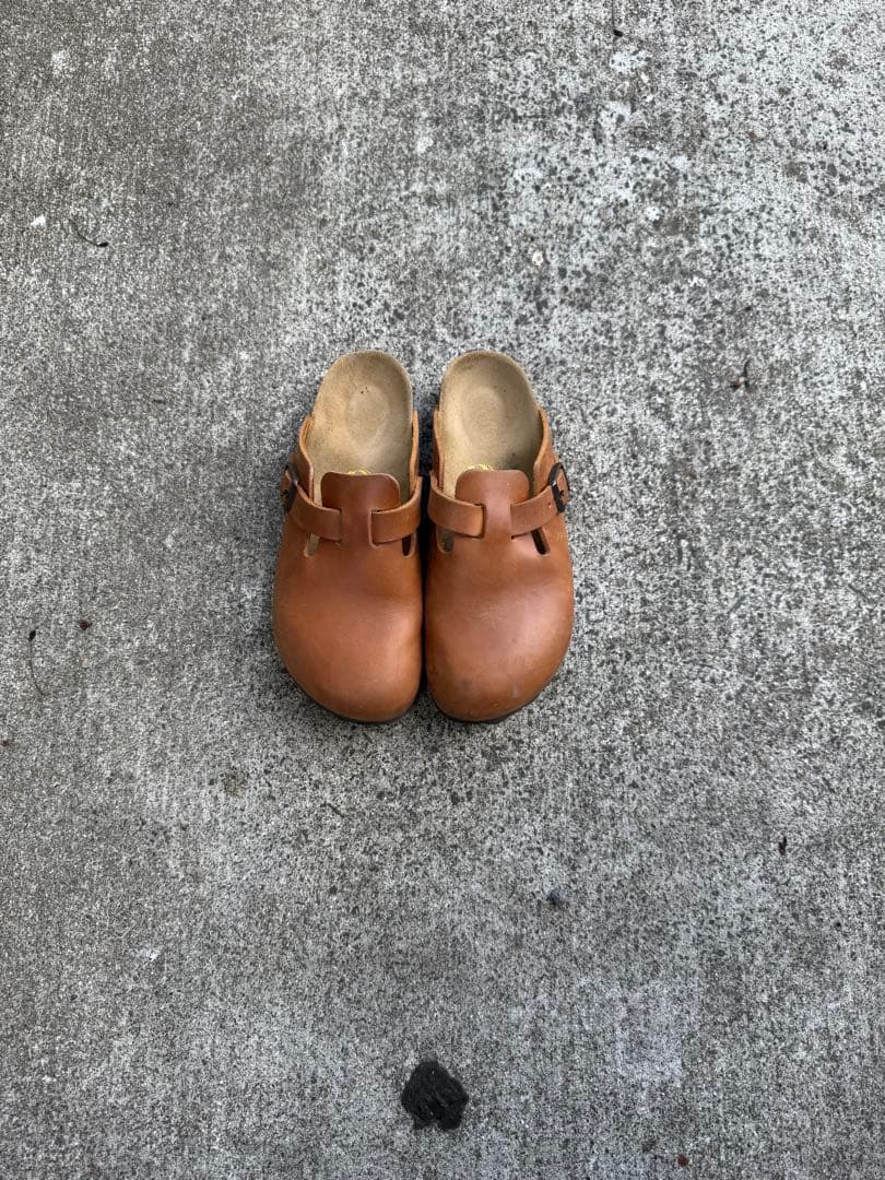 BIRKENSTOCK ボストン レザー クロッグサンダル　36 23cm