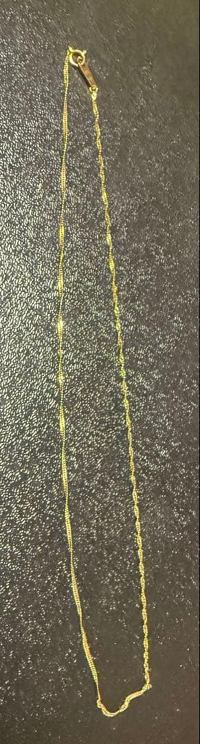 K18 ネックレス　1.3g 約40cm 金製品　ゴールド