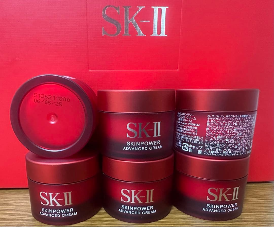 SK-IIスキンパワー アドバンスド クリーム90g (15g×6セット)