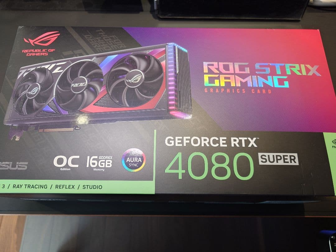 グラフィックボード・グラボ・ビデオカード ASUS ROG Strix GeForce RTX 4080 Super