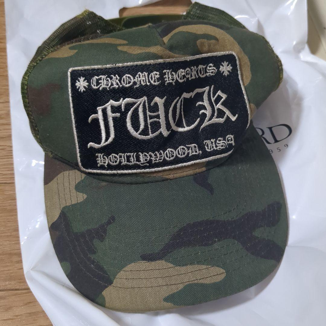 Chrome Hearts 迷彩 キャップ クロムハーツ 帽子