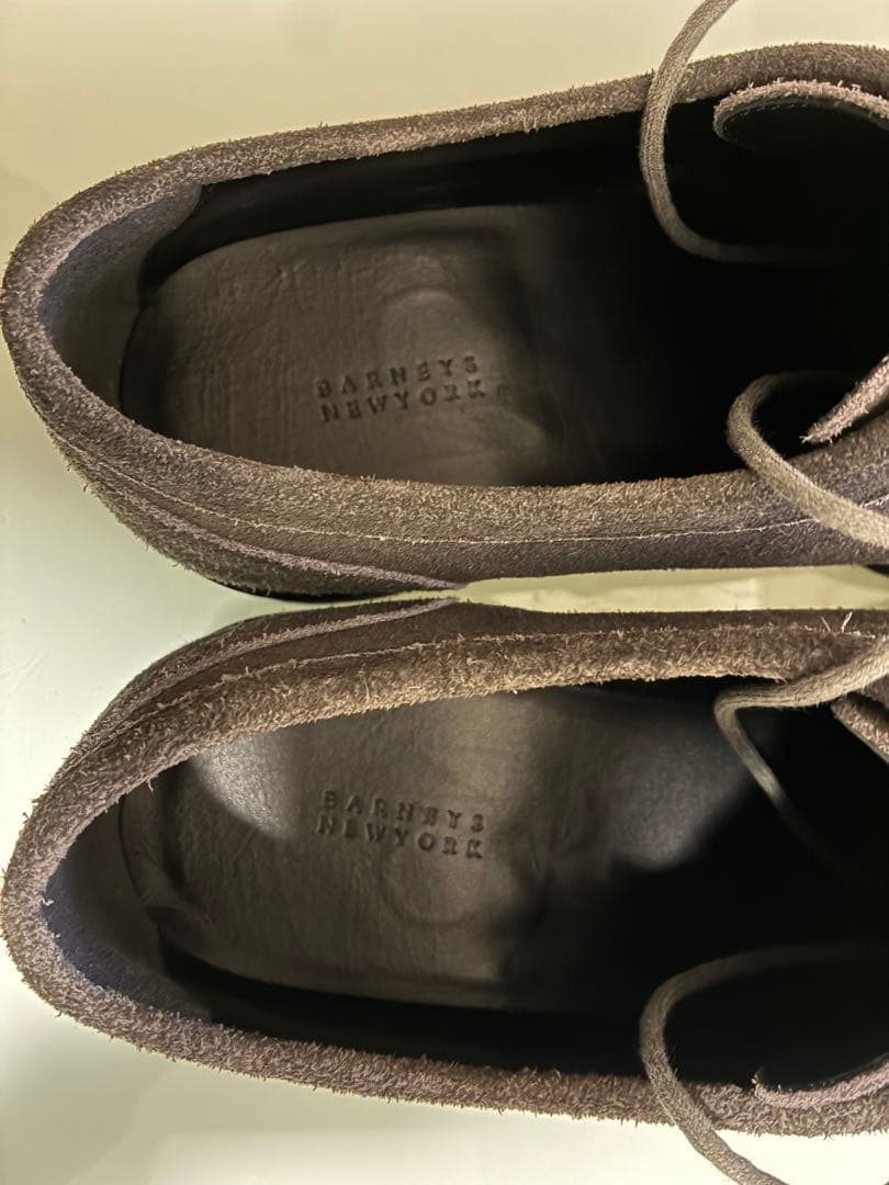バーニーズニューヨークグレースエード チロリアンシューズ