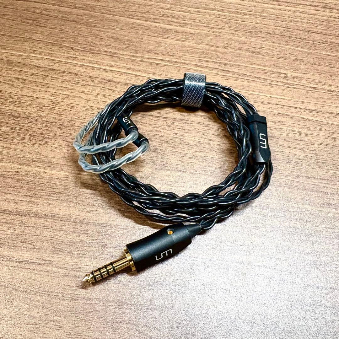 イヤホン Unique Melody Copper M2 cable 2pin 4.4