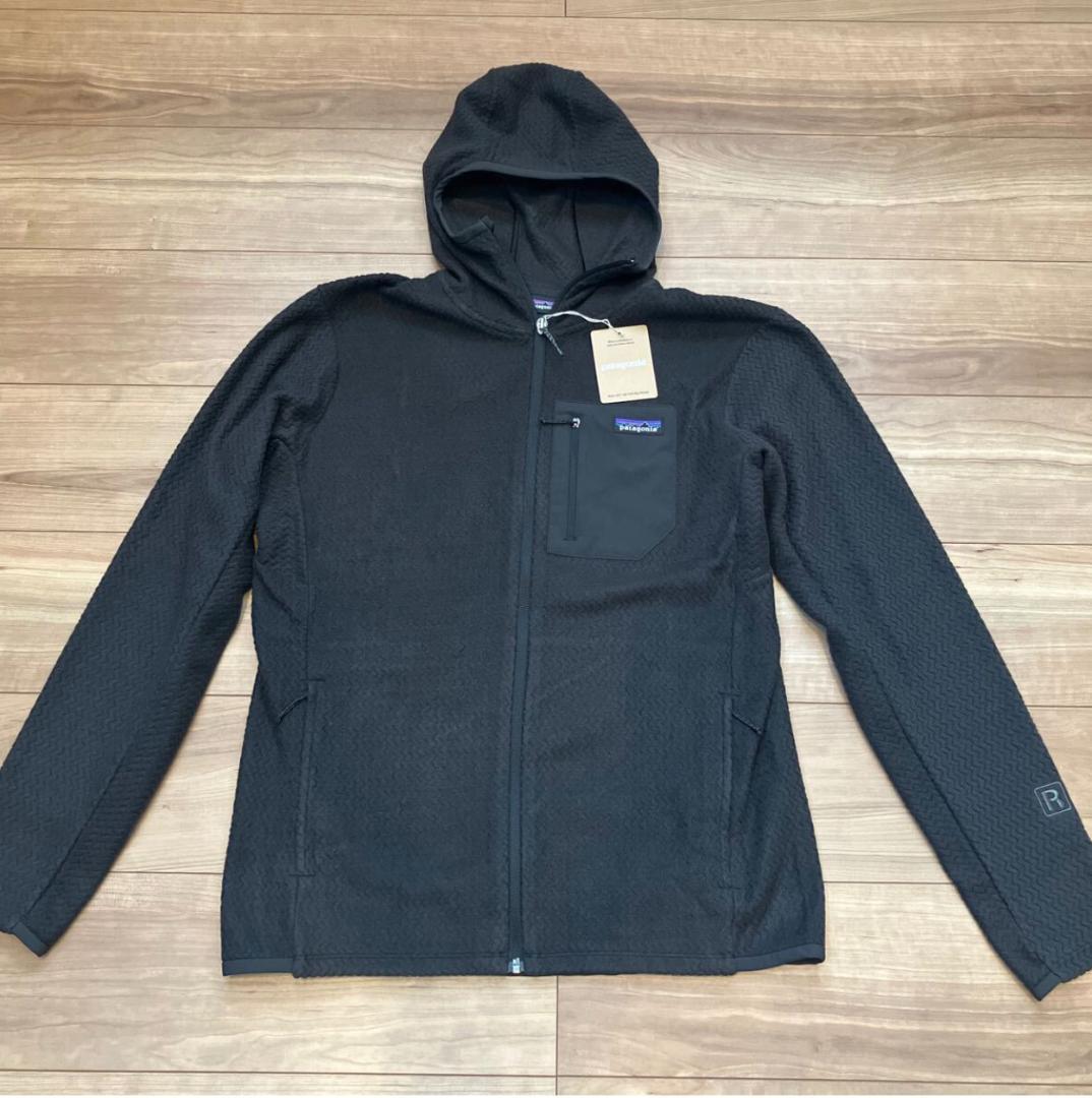 パタゴニア R1エアフルジップフーディ BLACK サイズM