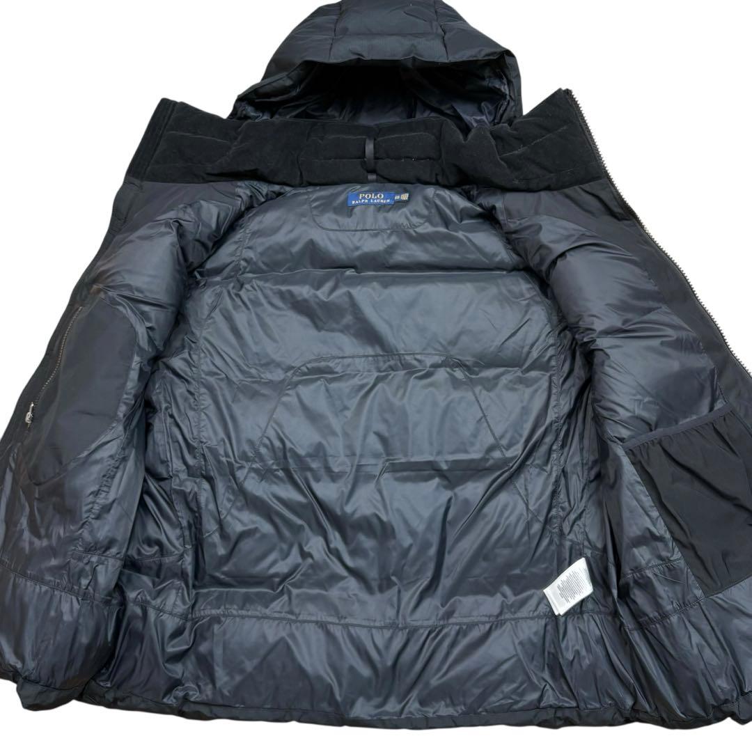 極美品 ポロラルフローレン 現行 ダウンベスト ビッグポニー 黒 Lサイズ