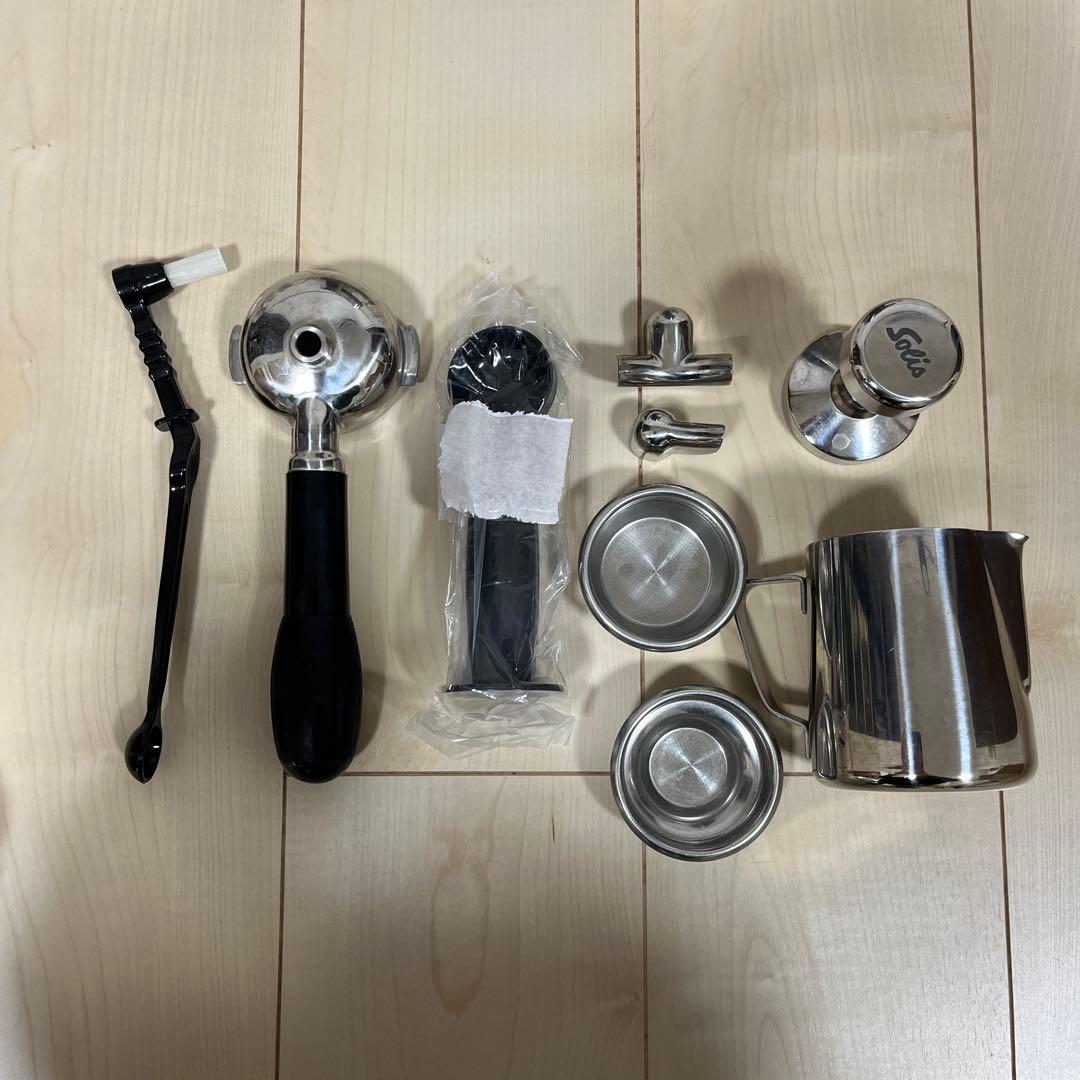 Solis エスプレッソマシン グラングストー 　ステンレス