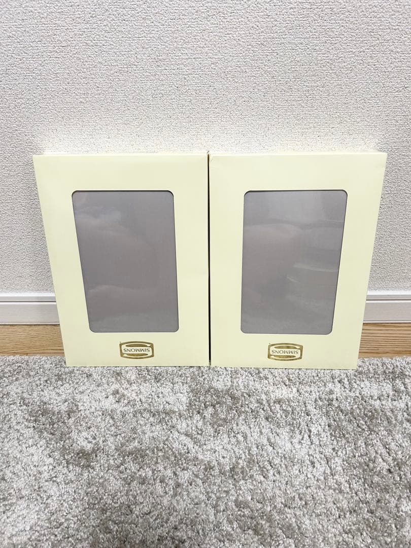 シモンズ　キングボックスシーツ×2 グレー新品未使用品