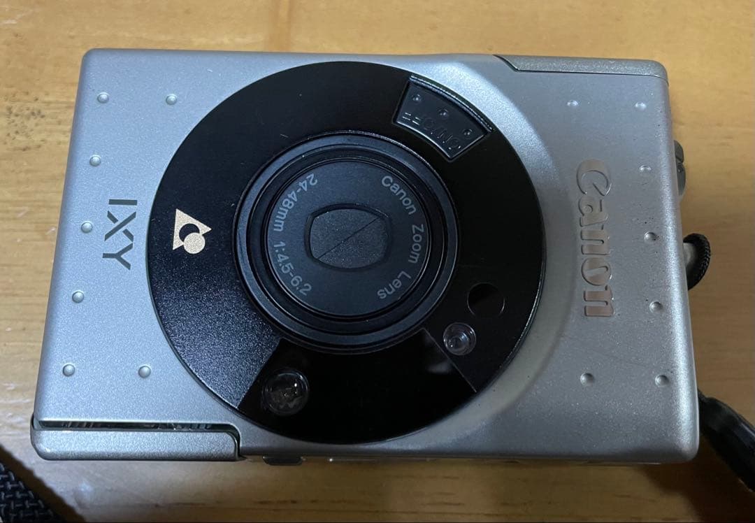 【名機】Canon IXY 初代 APSフィルムカメラ ステンレスボディ レトロ