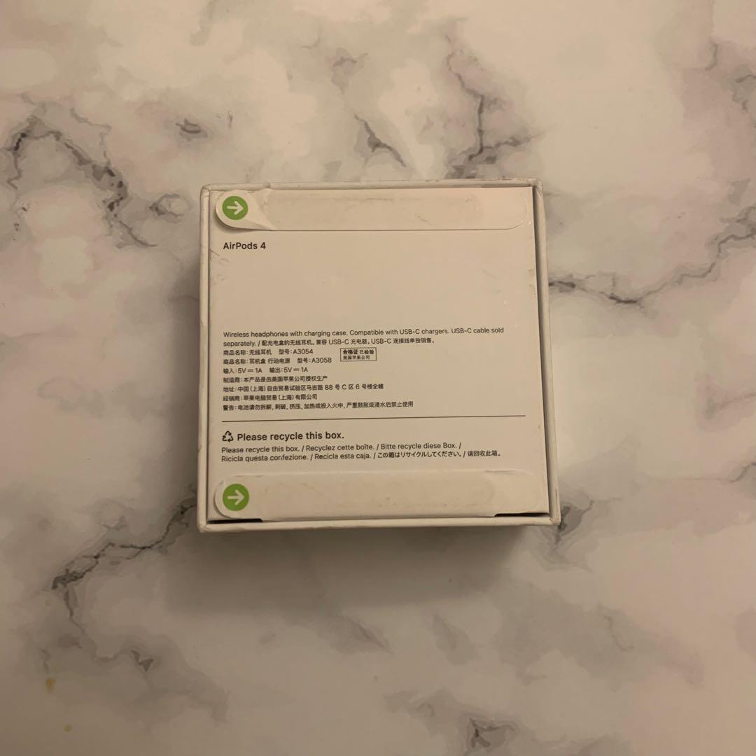 Apple AirPods 4 本体 正規品