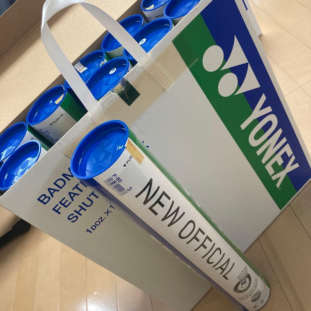 YONEX 羽根シャトル 12本入り NEW OFFICIAL