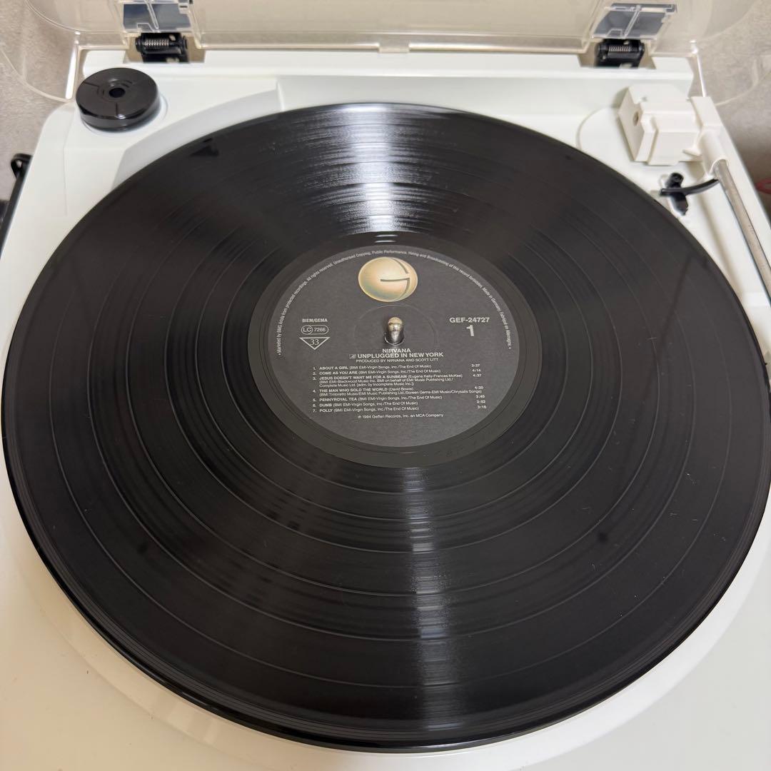 NIRVANA / UNPLUGGED IN NEW YORK EU盤レコード