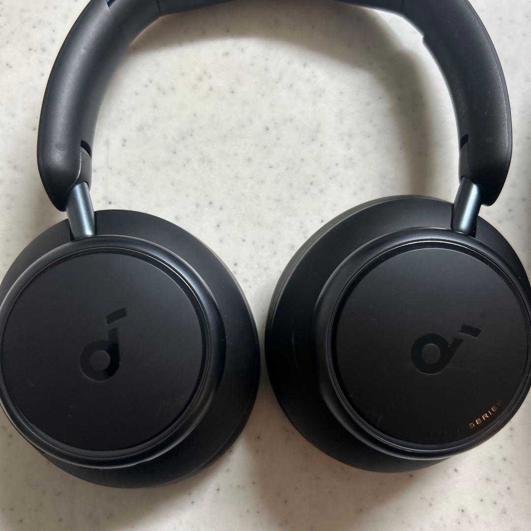 soundcore ワイヤレスヘッドホン ブラック ケース付き